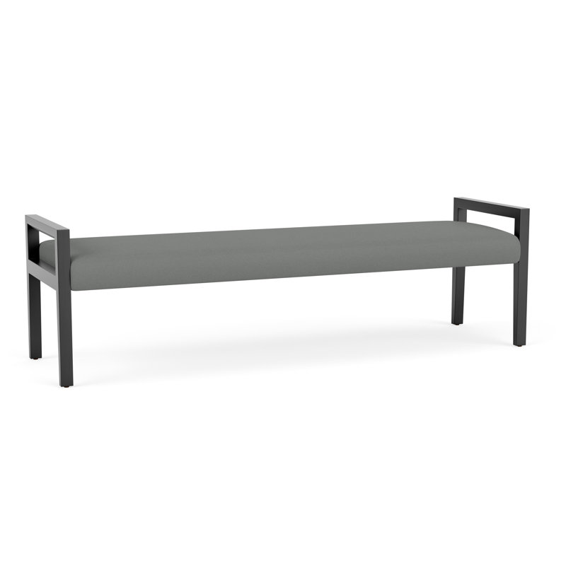 Banc en bois 3 places Brooklyn, Black, Open House Asteroid