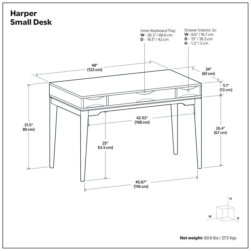 Harper Small Desk