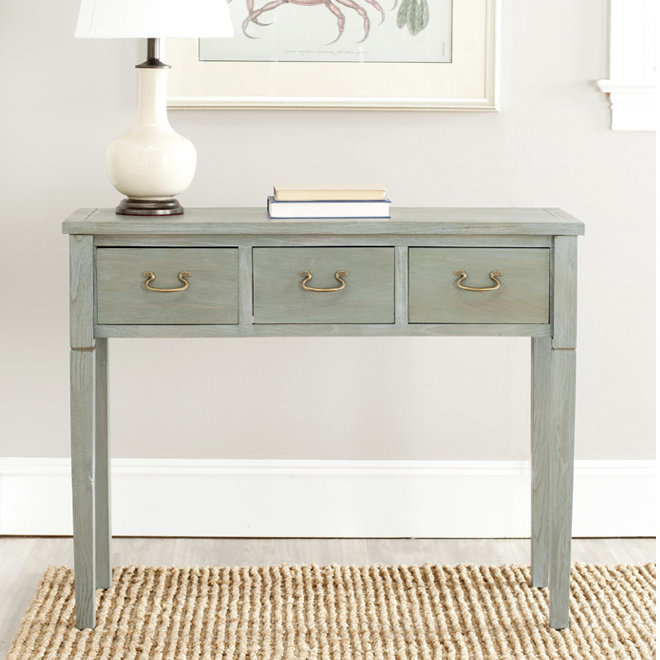 Vinea 39.4'' Console Table, Ash Grey