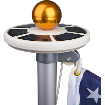 1300 lumens 26 lumières de drapeau à DEL alimentées à l'énergie solaire automatique 12 heures et plus