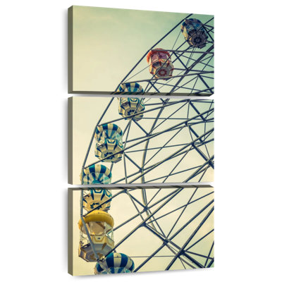Grande roue rétro