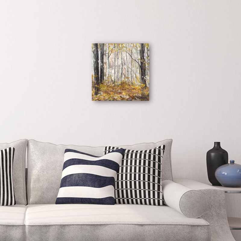 Impression sur toile Hush par Studio Arts, H 12 po x l 12 po x P 1,5 po, Toile tendue