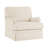 Muro Modern Skirted Swivel Accent Chair with Removable Cushion For Living Room,Bedroom,Office-860009293