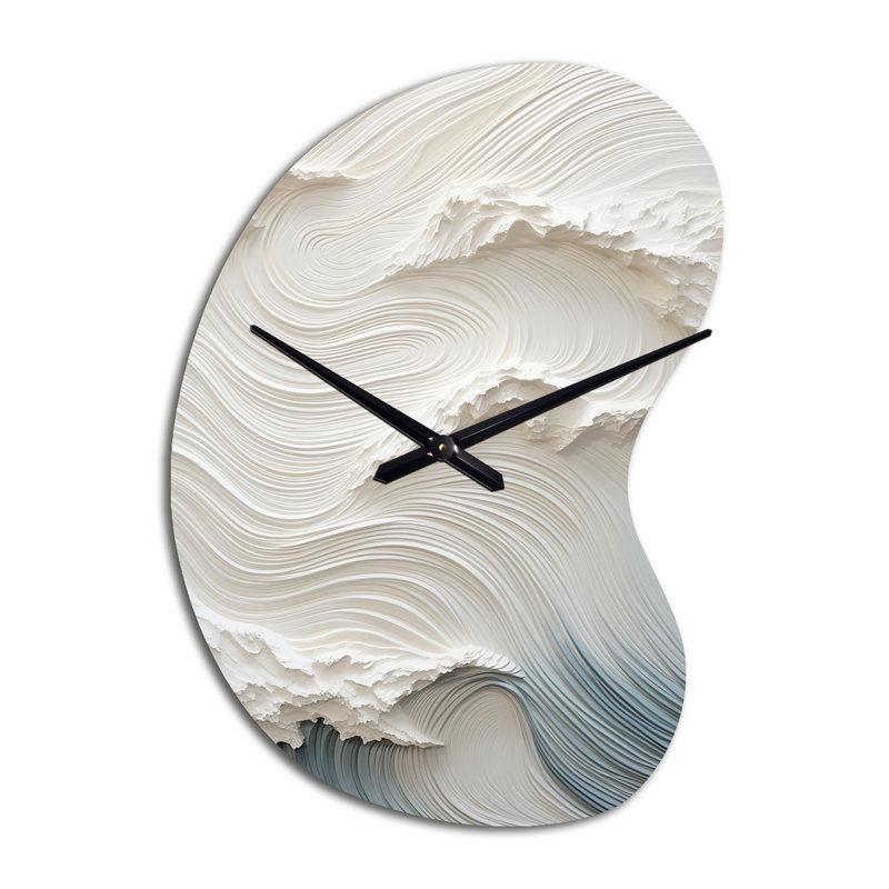 Horloge murale ondulée, Petit