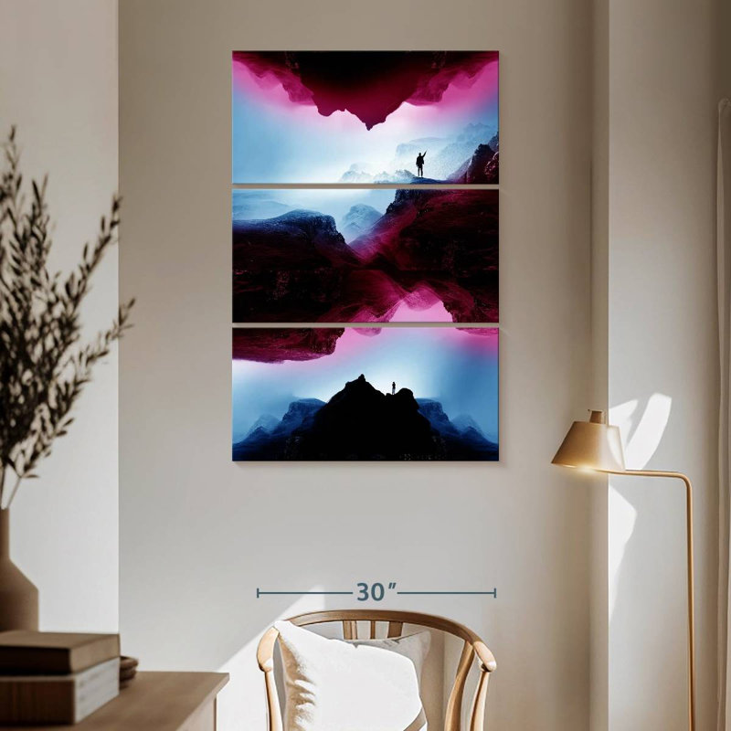 Avery Violet Learning From The Past, 65" H x 42" W