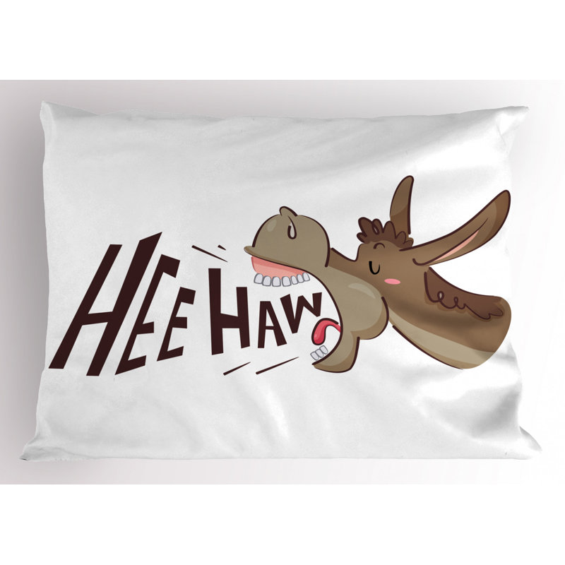 Donkey Polyester Sham Set, Twin