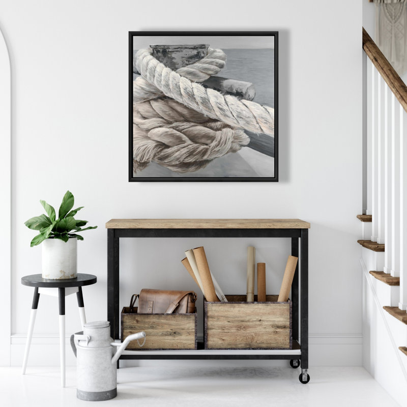 " Twisted Boat Rope ", 24" H x 24" W