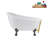 53.1'' x 25.6'' Soaking Acrylic Bathtub-72770153-76275068