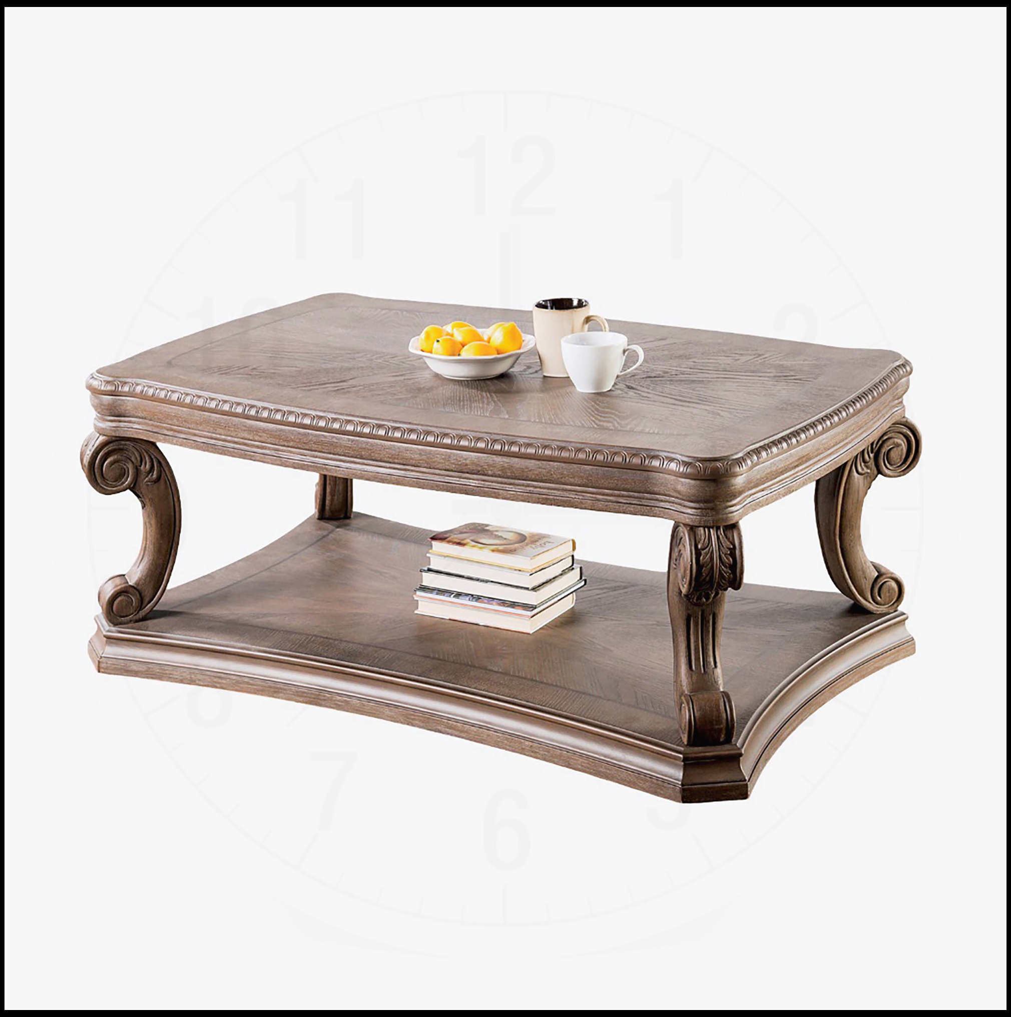 Corrigan Studio® Stylish Wooden Standing Desk with Adjustable Height