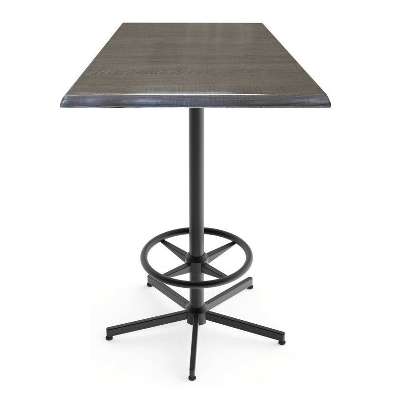 42" Tall, Indoor/Outdoor Table, Natural, 42"H X 30" L X 30" W