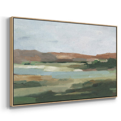 Autumn River Crossing I, reproduction d'art sur toile