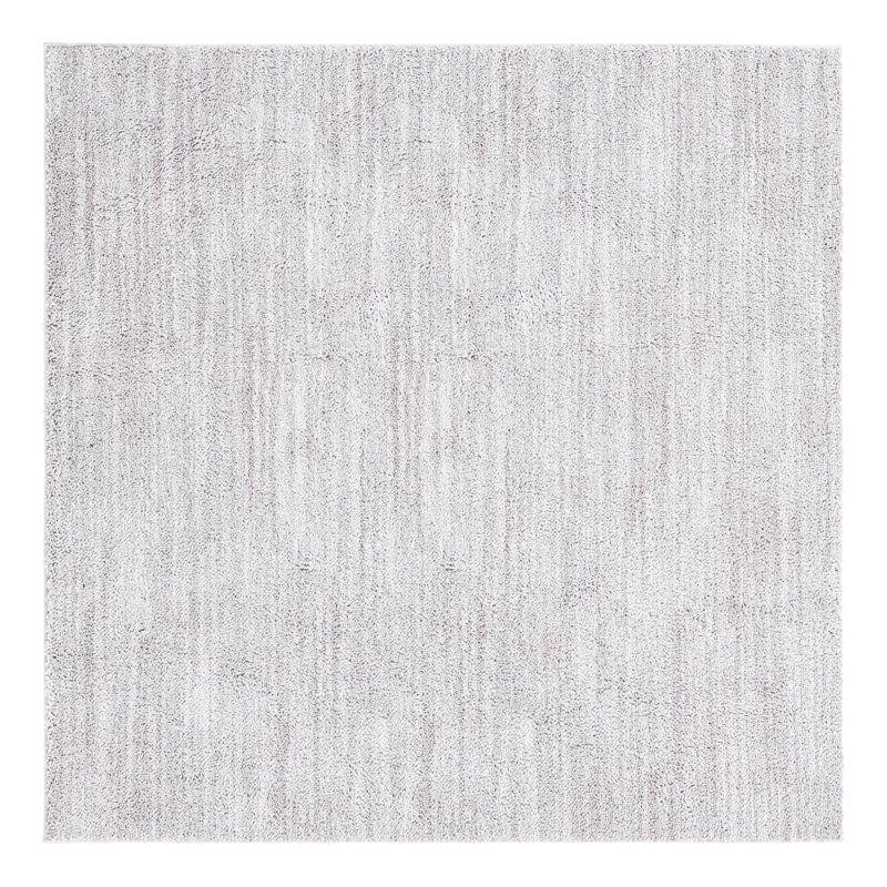 Tapis à poils longs Vannino Jill Zarin, Carré 7 pi 10 po