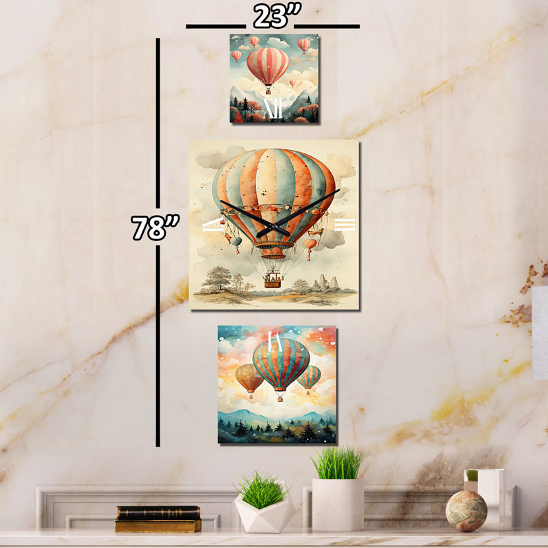 Safete Metal Wall Clock