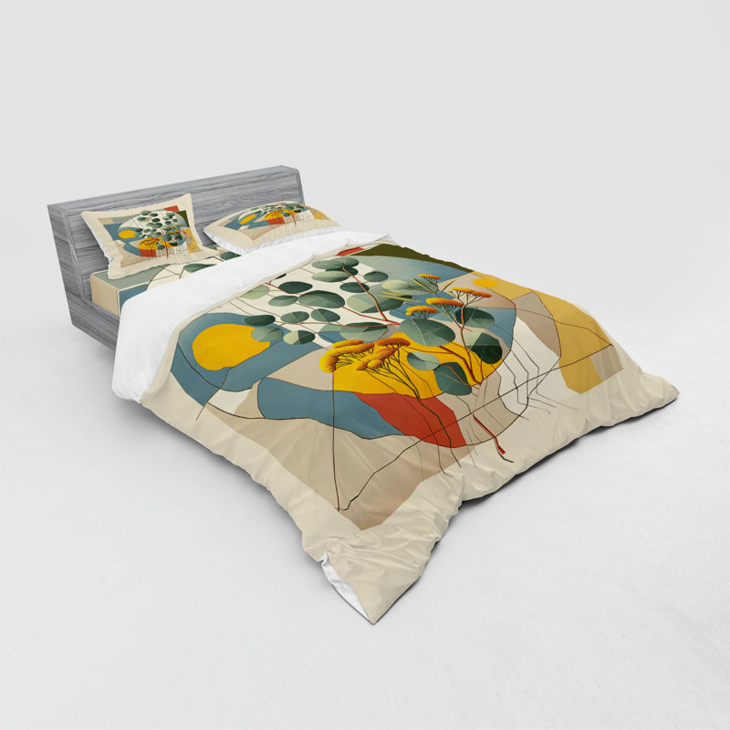 Polyester Duvet Cover, King Duvet Cover + 3 Additional Pieces
