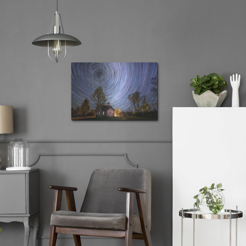 Mur de métal August Night® «Night School» par Rick Berk, H 16 po x l 24 po