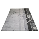 Elegant Rug, Modern Indoor Area Rug With Abstract Design For Home
