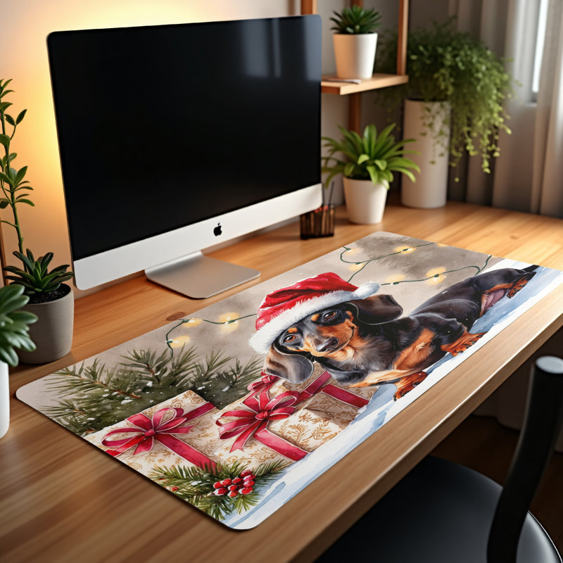 Polyester Desk Pad, 31.5x15.5