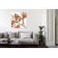 Peach Luster Cyclamen 1 - Wrapped Canvas Print-717263536