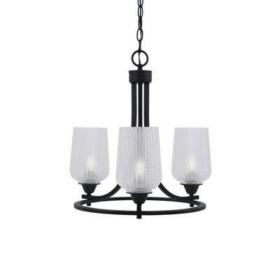 Paramount 3 Light Uplight Chandelier