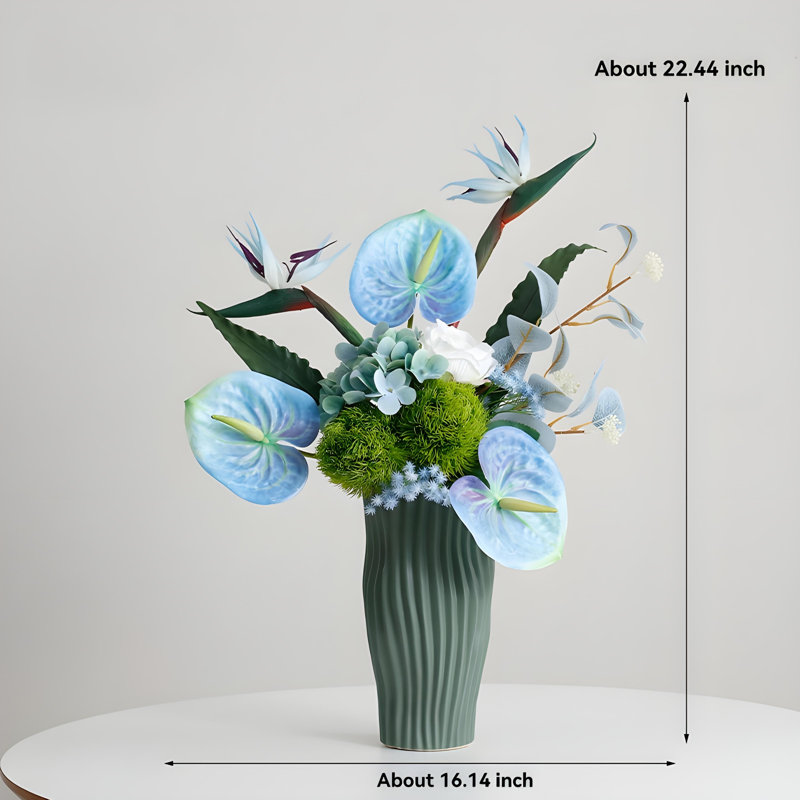 Ornements de fleurs simulées