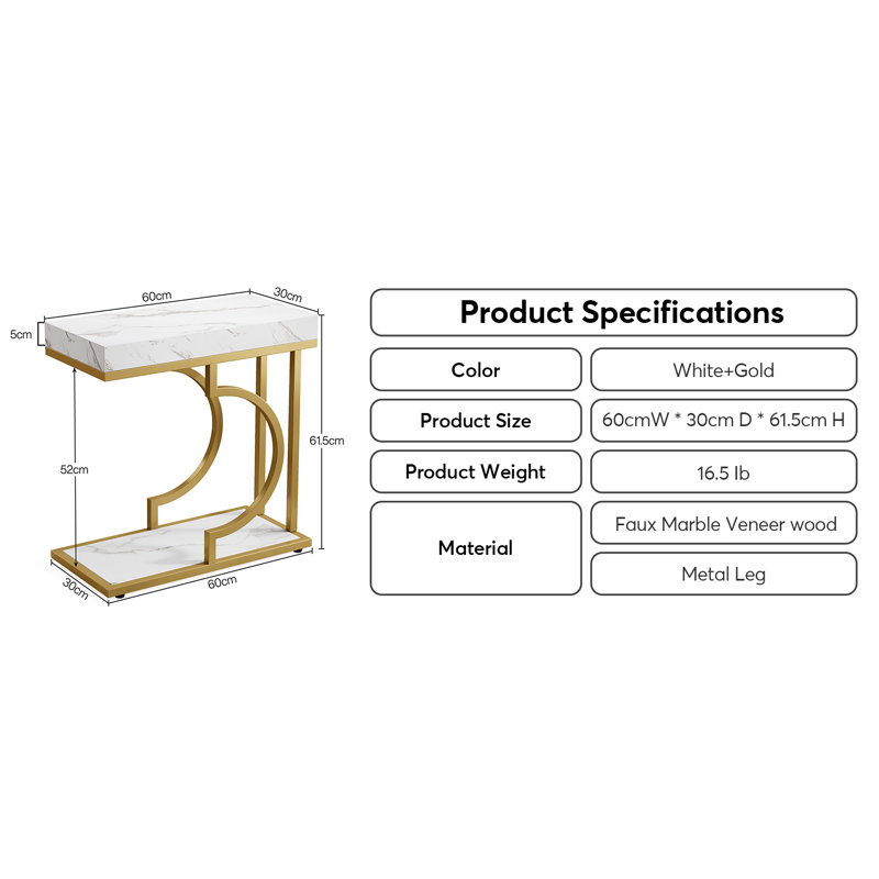 Adesire Tray Top C Table Single