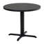 Ensemble de table ronde 36 "avec chaises-106542809-106542815
