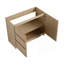 42" Freestanding Bathroom Vanity & 2 Soft-Close Cabinet Doors, Plywood, Dune Oak (KD-PACKING)-Excluding Sink