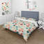 Ensemble de housse de couette Mid-Century moderne - Microfibre de polyester-93266576-93266580