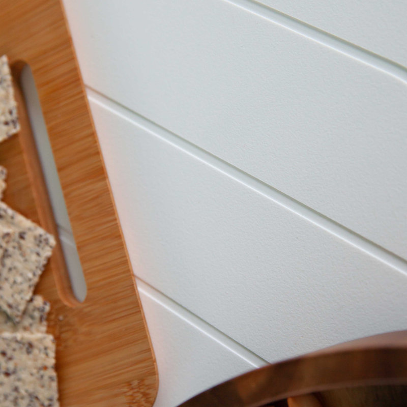 Table d'appoint Aru, Blanc