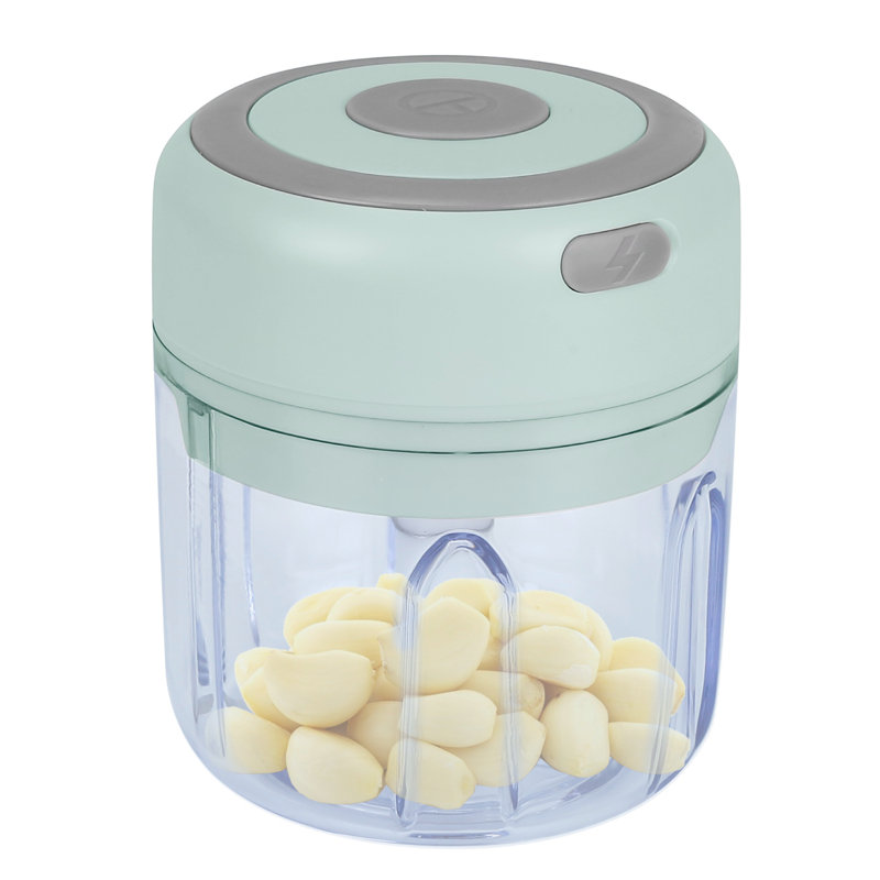 8.45OZ Mini Electric Garlic Chopper, Green