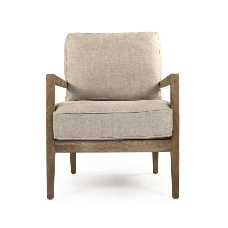Davin Linen Club Chair