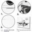 Black & White Plane Graphic Elevation - Transportation Canvas Art Print-35042170-35042181