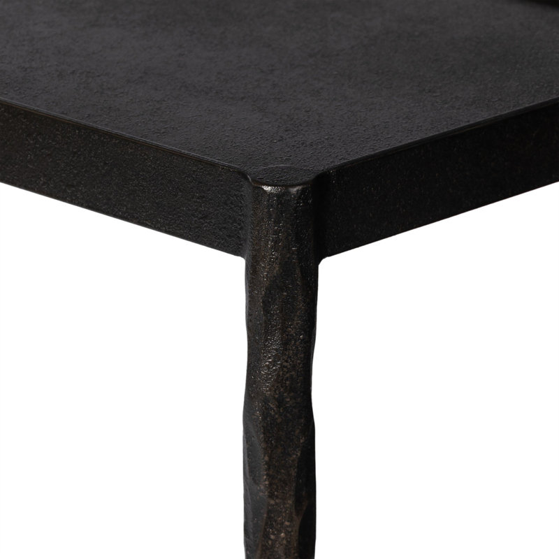 Jade Console Table-Hammered Bronze