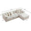 Canapé modulaire Boneless 107,9 po Cloud