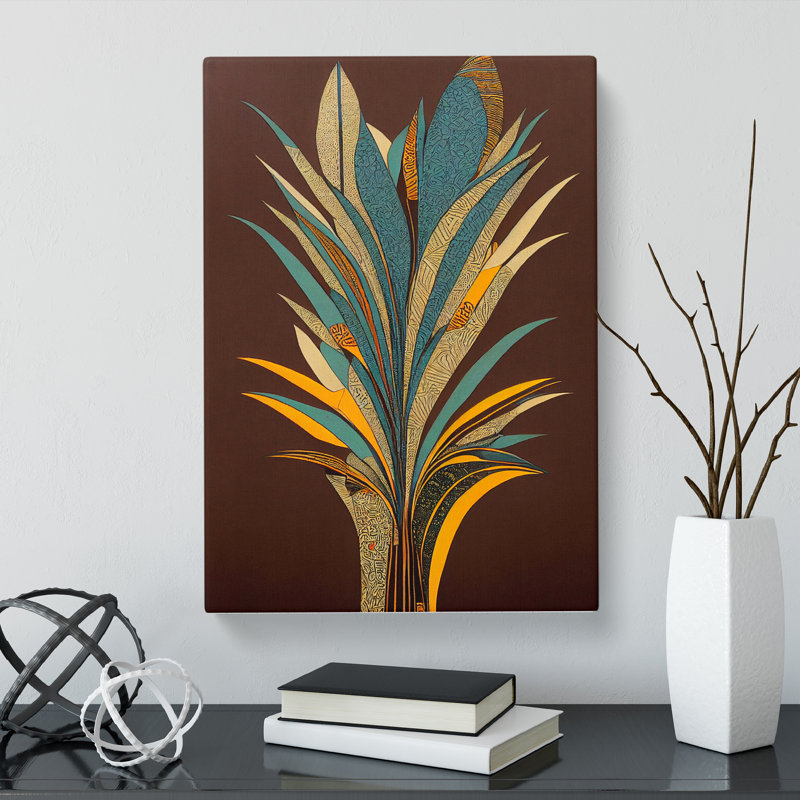 Renn Floral African - Wrapped Canvas, 50cm H x 35cm W x 3cm D