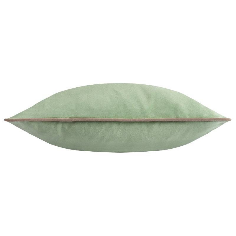 Meridian Green Square Cushion, Feather, Square 55cm