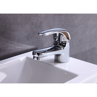 Robinet pour salle de bain à trou unique Lunette