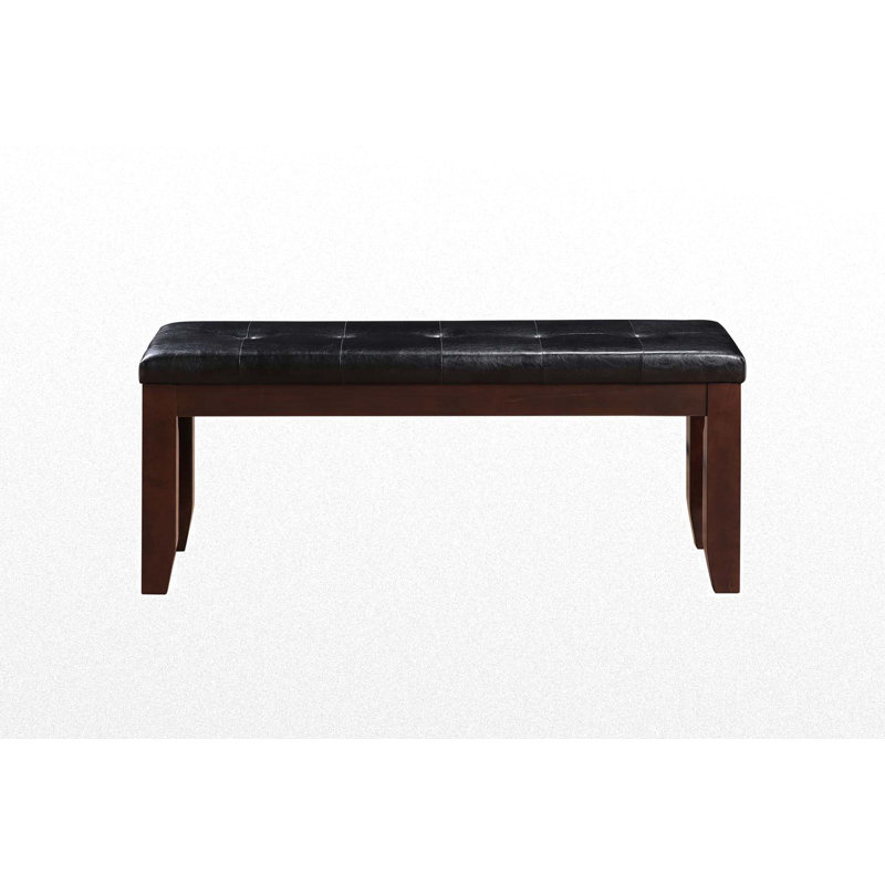 Rikyah Leather Match Upholstered Bench