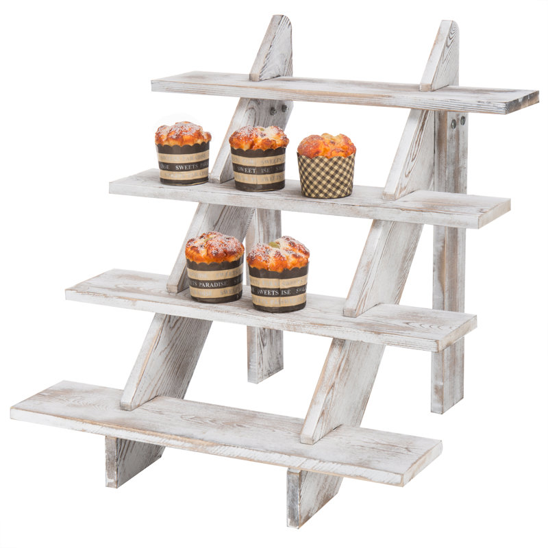 Présentoir à dessert en bois