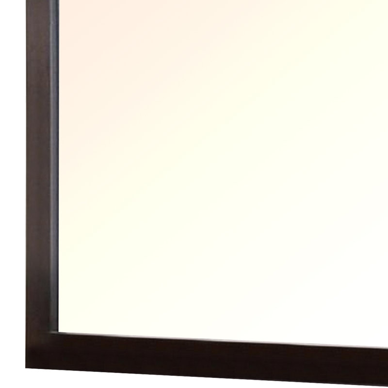 Wood Flat Mirror