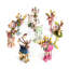 Patience Brewster 8 Piece Dash Away Reindeer Mini Ornaments Set