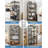 5 Tier Folding Storage Shelf