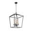 Lustre géométrique à 4 lumières Neslisah-208095432-208095435