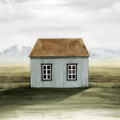 Nordic Cottage I by Grace Popp - Wrapped Canvas Painting