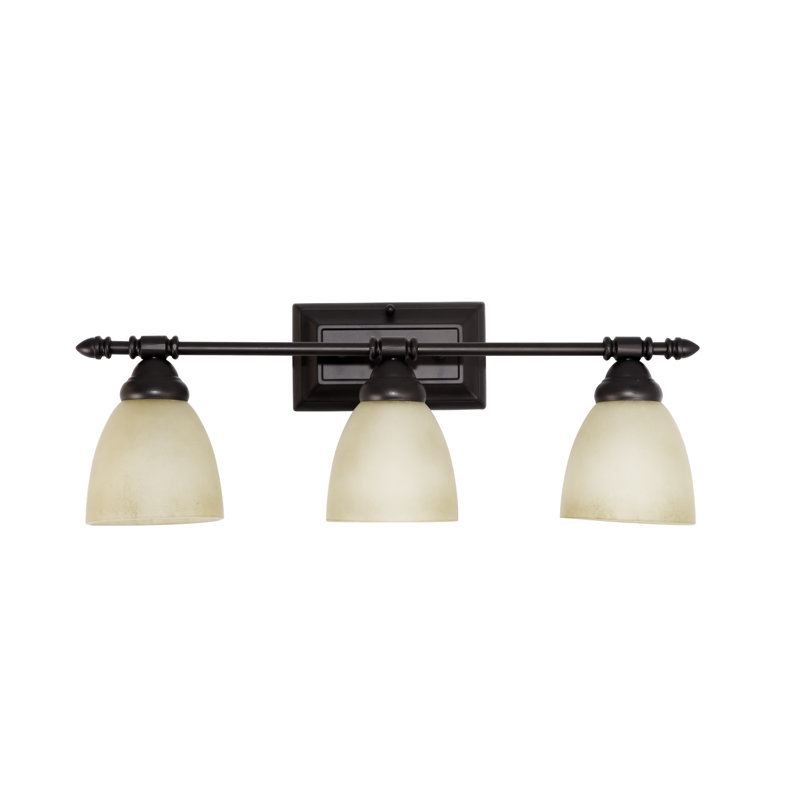 Alexandria 3 - Light Dimmable Vanity Light, Oil Rubbed Bronze