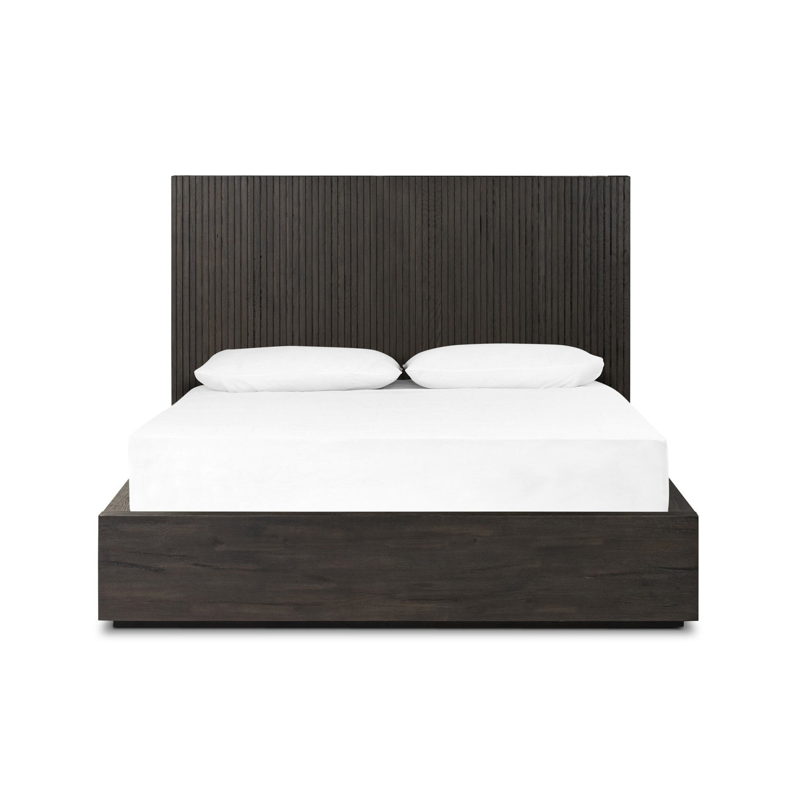 Leo Bed-Smoked Black-Queen, Queen, Smoked Black