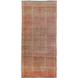 Beshir One-of-a-Kind 6'6" X 15' Before 1900 Runner Wool Area Rug in