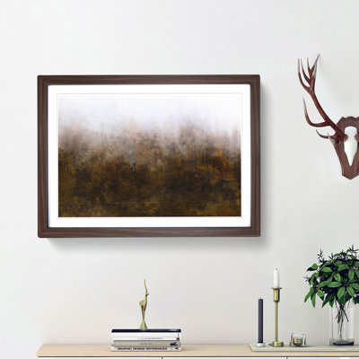 Lappach Forest in Italy - Picture Frame Painting Print