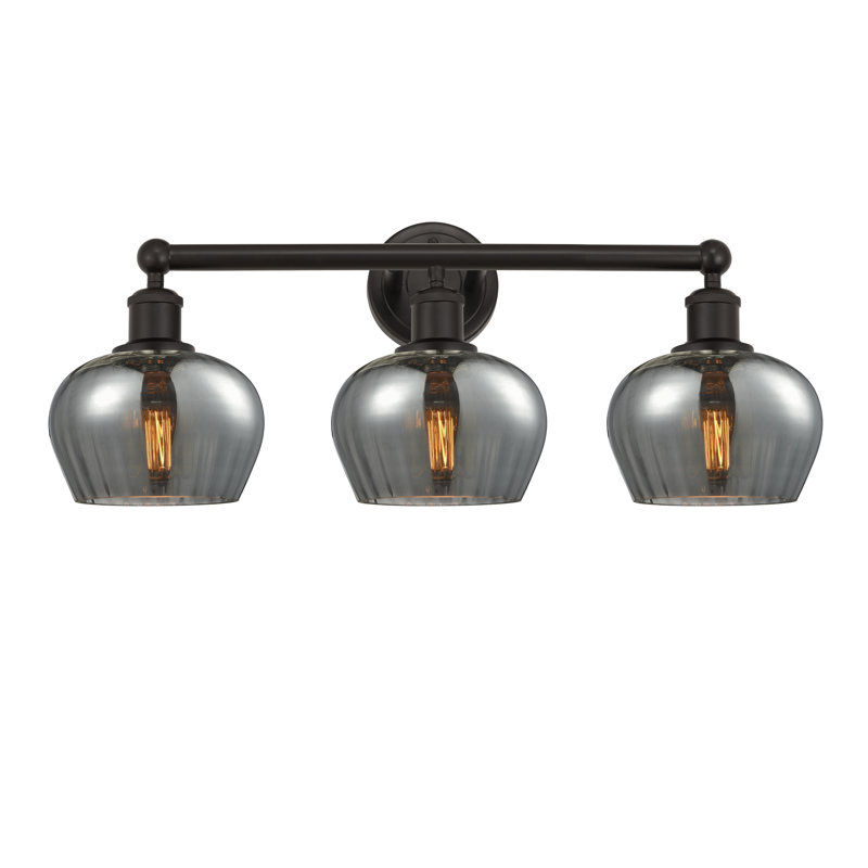 Noille 3 - Light Dimmable Vanity Light, Plated Smoke, Oil Rubbed Bronze