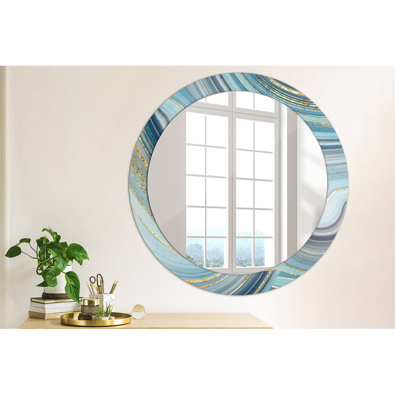 Huldar Glass Flat Wall Mirror